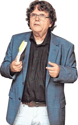 In die Kunstwelt entführt Helmut Orpel.