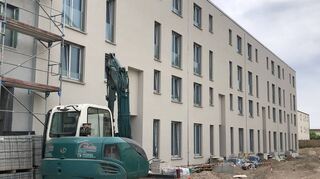 In diesem Bauabschnitt befinden sich auch die geförderten Wohnungen.