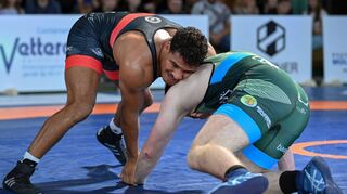 Joshua Morodion ist mit 8:0 einer der drei Einzelgewinner der RKG Reilingen/Hockenheim gegen Nürnberg.