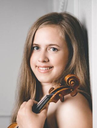 Violinistin Clara Wedel.