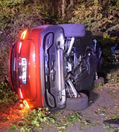 Am Mercedes-SUV ist ein erheblicher Schaden entstanden.