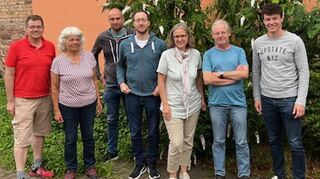 Mitglieder der Zukunftswerkstatt Klimaschutz aus Eppelheim und der Brühler Klima-schutzgruppe Erneuerbare Energien wollen ihre Arbeit stärker verzahnen.