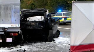 Tödlicher Unfall auf der A5 bei Heidelberg / Schwetzingen