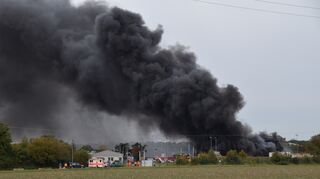Bei der AVR in Wiesloch ist am Dienstagmorgen ein Feuer ausgebrochen