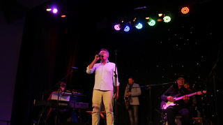 Max Truderung (v.l.), Siggi Wosnitzka, Christoph Tischmeyer (im Hintergrund) und Josef Zahs.