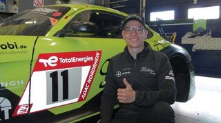 Lokalmatador Marcel Marchewicz aus Schwetzingen startet beim Heimrennen in Hockenheim.