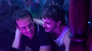 Szene aus dem als „Centre Piece“ gezeigten Spielfilm „All of Us Strangers“ mit Andrew Scott und Paul Mescal.