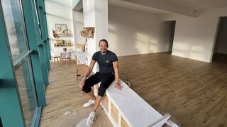 Neue, zusätzliche Räumlichkeit in Hockenheim für den Ketscher Verein. Christian Beck bewegt mit seinem Verein rund 200 Kinder.