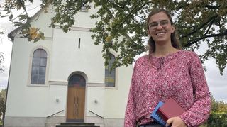 Annette Weippert ist seit September Vikarin in der evangelischen Kirchengemeinde in Plankstadt.
