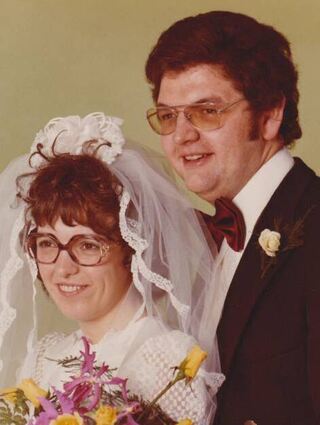Das Ehepaar Rose und Klaus Transier bei seiner Hochzeit vor nunmehr 50 Jahren.