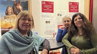 Gundula Sprenger (Volkshochschule), Doris Steinbeißer (Central Kino) und Michaela Issler-Kremer (Seniorenbüro) haben eine gute Filmauswahl getroffen.