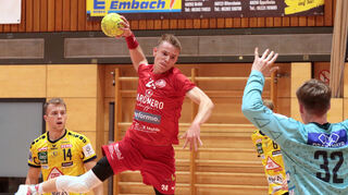Kapitän Louis Maurer empfängt mit der HG am Samstag Neuhausen/Ostfildern in Oftersheim.