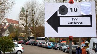 Da geht es lang! – Beim Wandertag in Ketsch wird neuerdings sogar eine 50-Kilometer-Strecke ausgeschildert sein.
