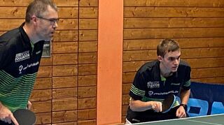 Timo Cischinsky und Jendrik Sturm vom Bezirksligisten Ketsch machen es den Gegnern schwer.