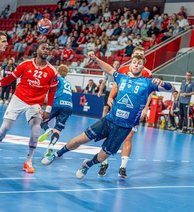 Steven Plucnar (Nummer 9) erhielt ein Sonderlob von Löwen-Trainer Sebastian Hinze.