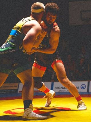Tunjay Vazirzade (r.) will mit dem KSV Ketsch in Lahr gewinnen.