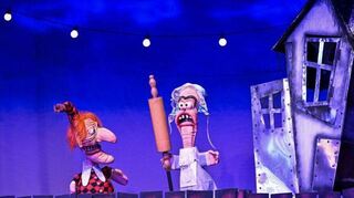 Das Kikeriki-Theater bietet ein besonderes Puppenspiel.