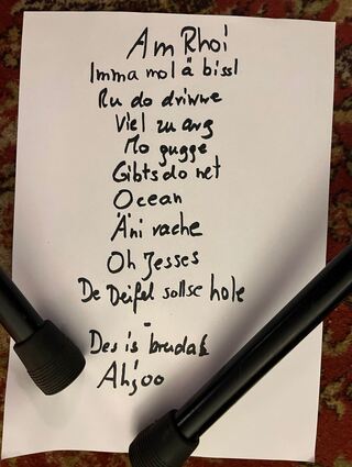 Für jeden was dabei: Gringos Programm in Haldern.
