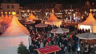 Atmosphärisch ist der Kurfürstliche Weihnachtsmarkt einer der schönsten.