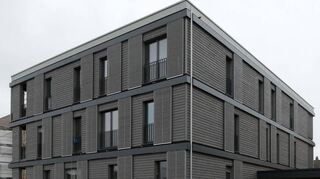 Schon die Außenansichten der Gebäude in der Albert-Einstein-Straße zeugen von der Kreativität der Architekten und der Vielfalt des Baustoffs.