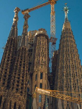 Die Sagrada Familia hatte 2022 fast 3,8 Millionen Besucher.