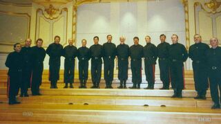 Der Chor der Don Kosaken gastiert mit einem festlichen Konzert in der katholischen Schutzengelkirche.