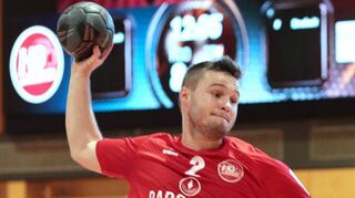 Max Barthelmeß ist beim Auswärtsspiel in Scharnhausen der erfolgreichste Torschütze der HG.