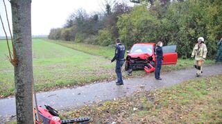 Am Montag ereignete sich auf der Speyerer Straße Richtung Heidelberg ein Unfall.