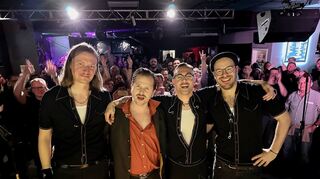Beste Laune an der Saar: Gringo Mayer und die Kegelband wurden in Saarbrücken gefeiert.