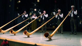 Neu auf der Oftersheimer Seniorenweihnacht: das Alphonensemble „Die Badischen“.