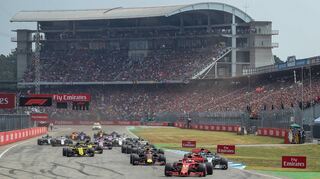 Weltweit sichtbar: Die Formel 1, hier im Jahr 2018, hat Hockenheim bekannt gemacht. Trotzdem bleibt der Namenszusatz Rennstadt aus.