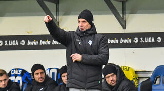 Die Horrorserie muss enden: Waldhof-Trainer Rüdiger Rehm glaubt weiter an die Wende.
