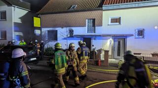 Zimmerbrand in der Lanaustraße in Brühl.