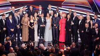 Familientreffen in Baden-Baden: Bei der Gala im Kurhaus wurden die Besten des Jahres 2023 geehrt.