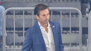 Der Trainer der Adler Mannheim, Dallas Eakins.