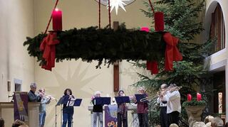 Gut besucht war das Eppelheimer Adventsliedersingen in der Pauluskirche mit dem Posaunenchor.