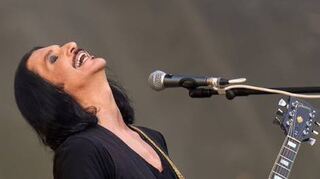 Sänger Brian Molko spielt am 10. August mit seiner Band Placebo bei Musik im Park in Schwetzingen.