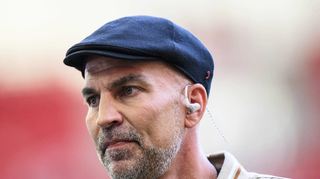 Als Fernsehexperte gefragt: Markus Babbel im Juni 2023 beim Relegationsspiel VfB Stuttgart gegen Hamburger SV.