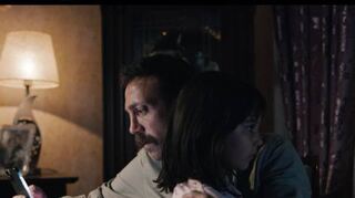 Der Geheimpolizisten Zafer und seine Tochter Melek.