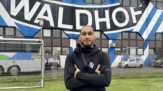 Kevin Goden tritt für den SV Waldhof Mannheim an.