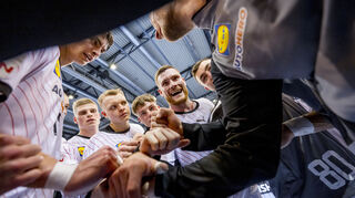 Die Vorfreude bei den deutschen Handballern ist groß.