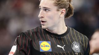 Auf Youngster Juri Knorr ruhen bei der Handball-EM viele deutsche Hoffnungen.