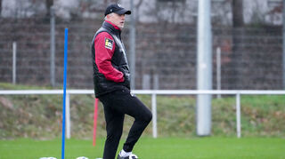Jens Keller will mit dem SVS in Dresden etwas holen.