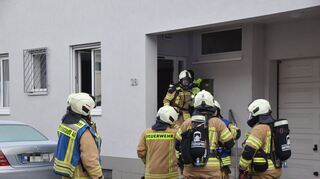 Im Keller ist es zu einem Entstehungsbrand gekommen.