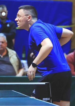 Alexander Krieger spielt auch in Hain-stadt souverän.