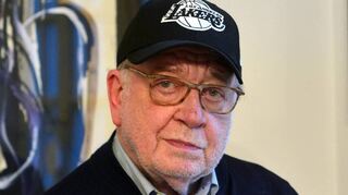 Der Mannheimer Filmemacher, Autor und Kritiker Rudij Bergmann in seiner Wohnung in Altkäfertal.
