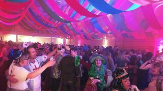 Volles Haus in der Lore-Eichhorn-Halle. "Pep & Pop Reloaded" ist auch dieses Mal ein Renner. Bild: Lin
