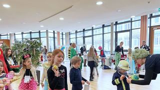 Spiel und Spaß für Kinder bot die Faschingsveranstaltung des ECC.