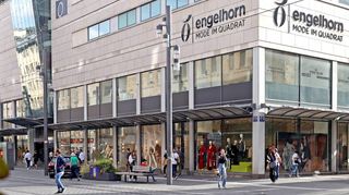 Fabian Engelhorn setzt auch mit neuem Führungsteam weiter auf den stationären Handel – hier das Engelhorn-Haupthaus in Mannheim.