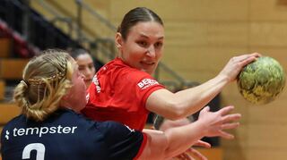 Saskia Zachert hat auch beim 333:25 über Herrenberg großen Anteil am Erfolg der HG-Oberliga-Frauen.